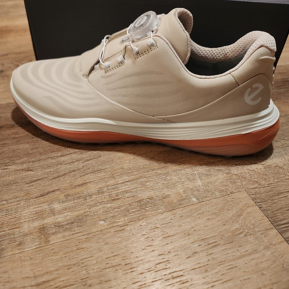 ECCO Womens LT1 BOA Golf Shoes EU 41 US 10-10.5 Leather Waterproof Spikeless New